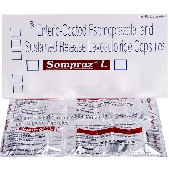 sompraz l capsule 10's